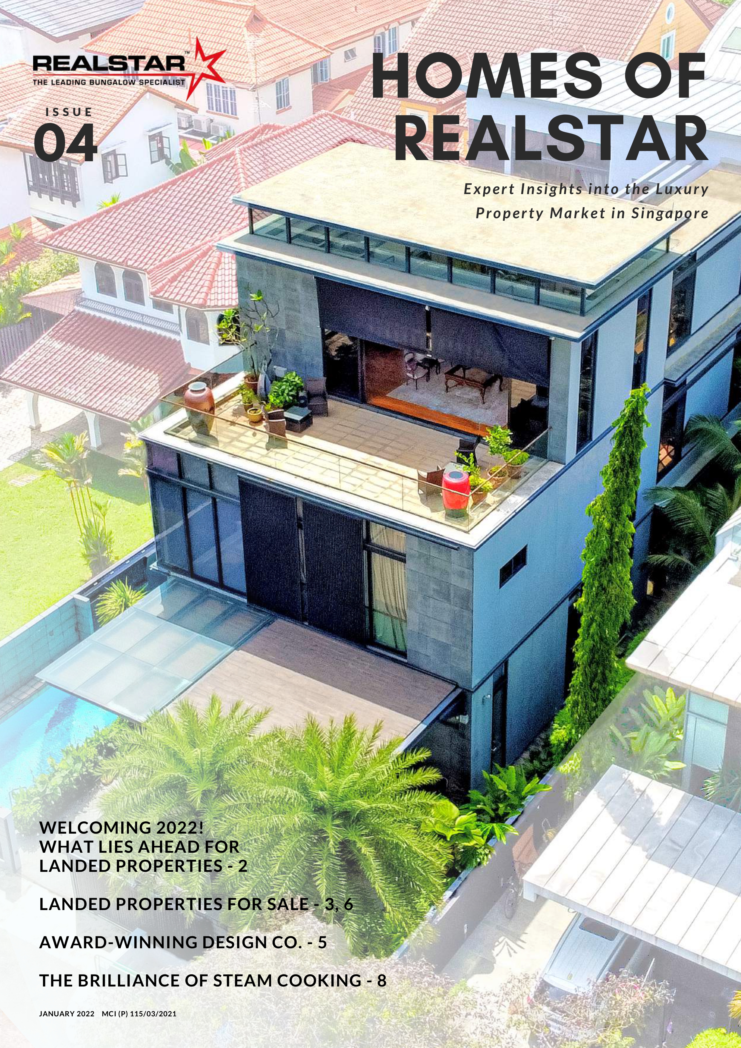 Issue 4 . Jan 2022 . Homes of Realstar
